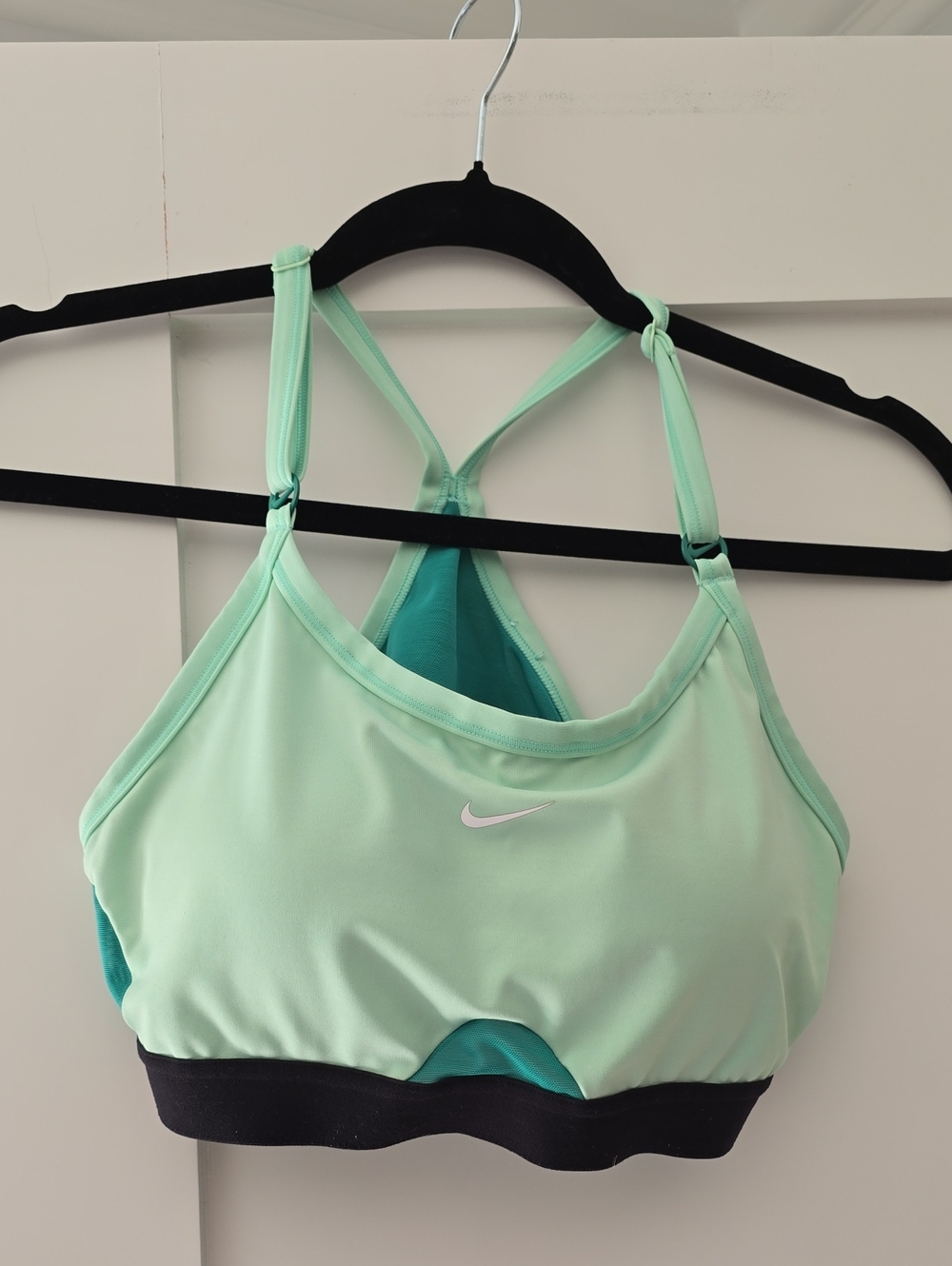 Nike Light Green  Racerback Sports Bra